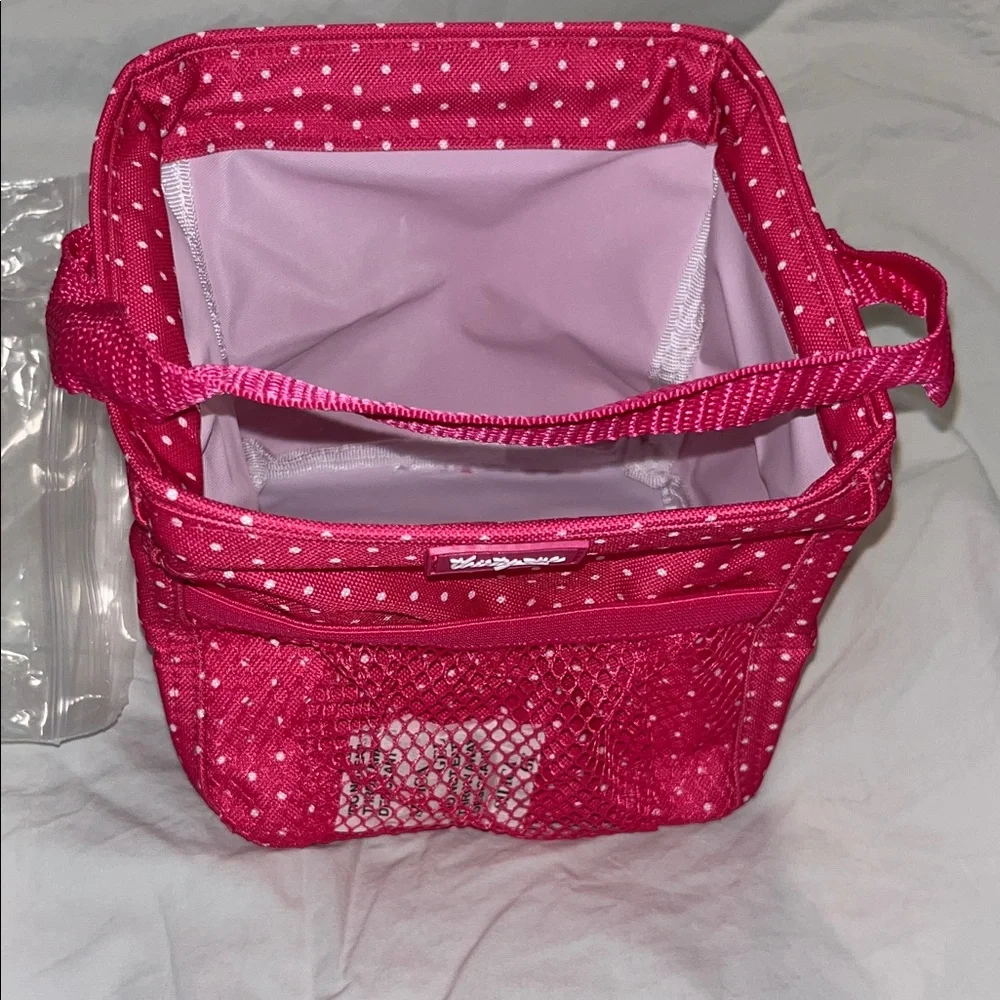 Thirty-One Pink Dot Littles Carry-All Caddy
